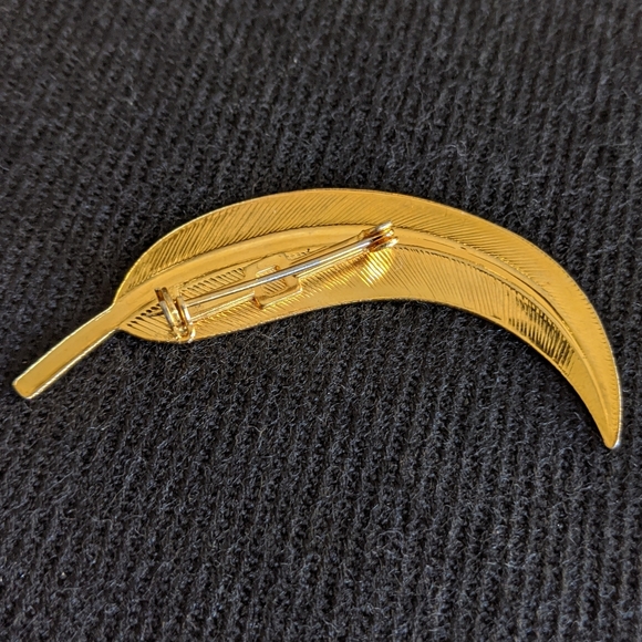 2 Vintage Willow Leaf Pin - Picture 8 of 12